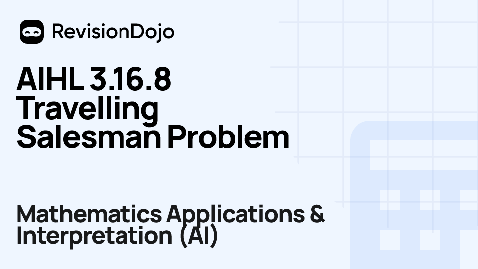 AIHL 3.16.8 Travelling Salesman Problem video thumbnail