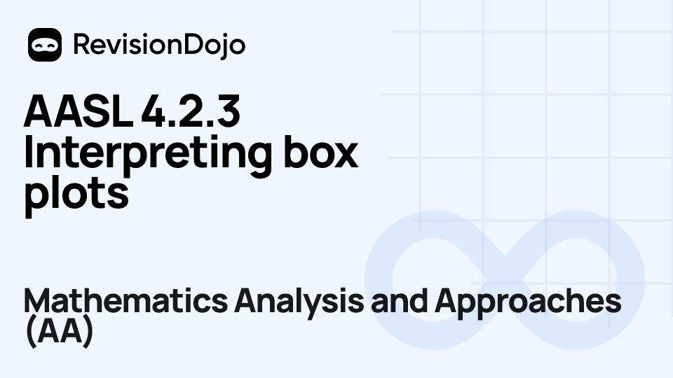AASL 4.2.3 Interpreting box plots video thumbnail