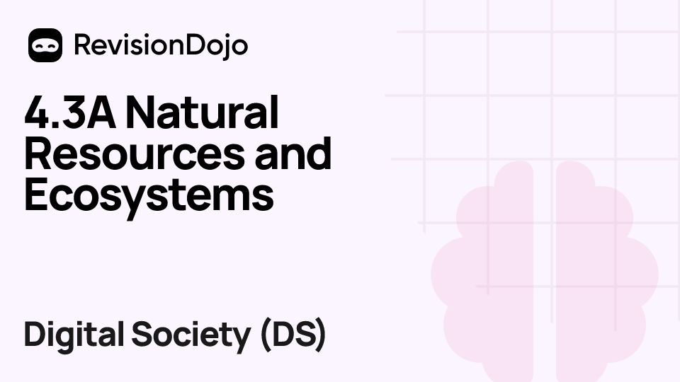 4.3A Natural Resources and Ecosystems video thumbnail