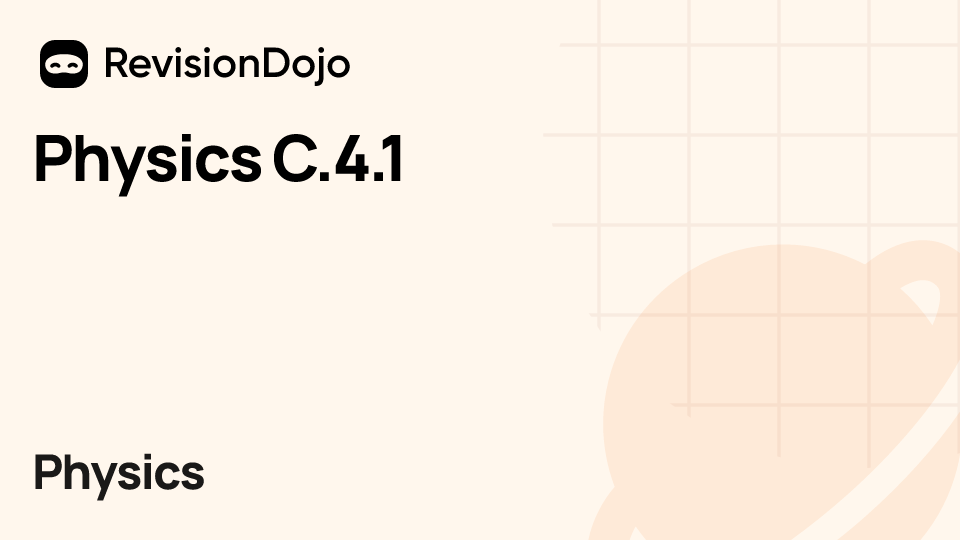 Physics C.4.1 video thumbnail