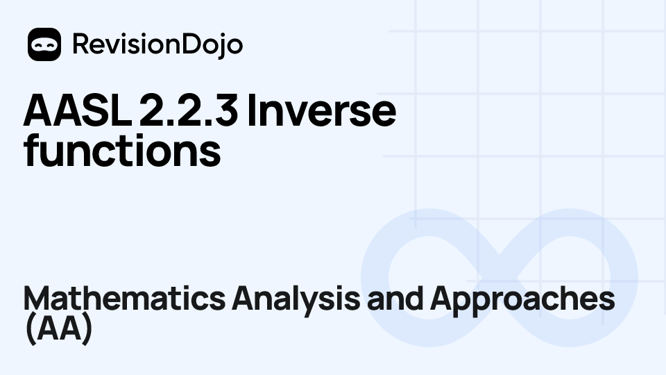 AASL 2.2.3 Inverse functions video thumbnail