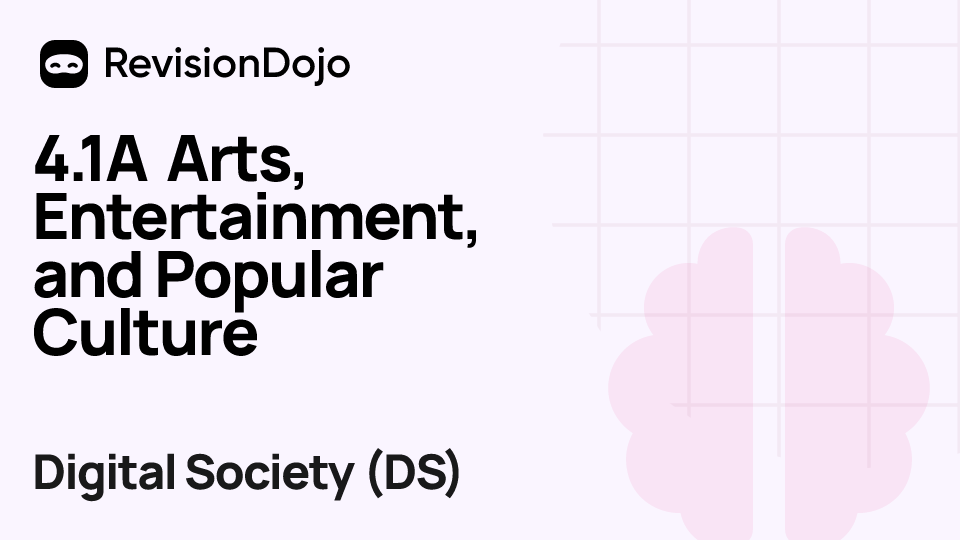 4.1A Arts, Entertainment, and Popular Culture video thumbnail