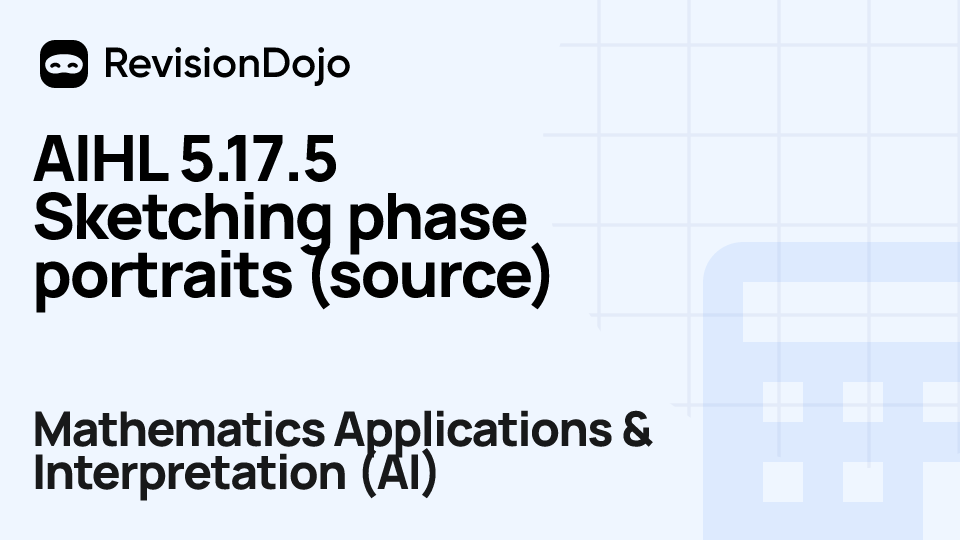 AIHL 5.17.5 Sketching phase portraits (source) video thumbnail