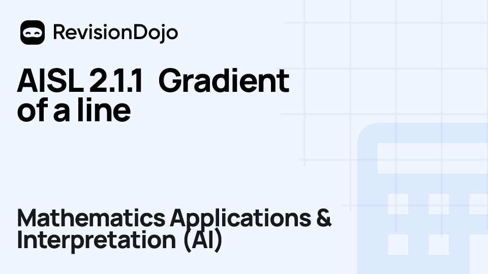 AISL 2.1.1 Gradient of a line video thumbnail