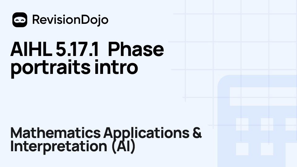 AIHL 5.17.1 Phase portraits intro video thumbnail