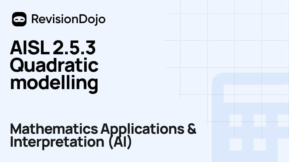 AISL 2.5.3 Quadratic modelling video thumbnail