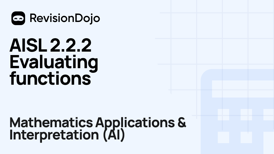 AISL 2.2.2 Evaluating functions video thumbnail