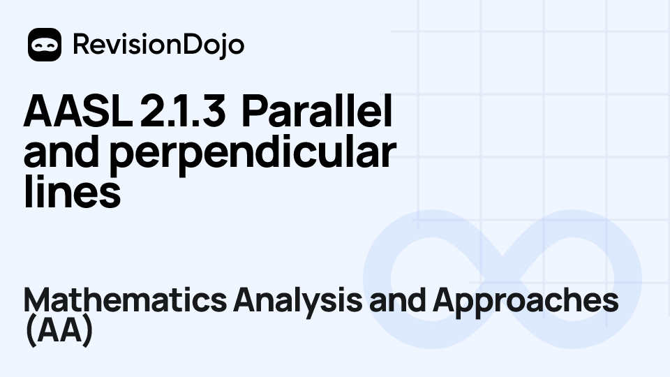 AASL 2.1.3 Parallel and perpendicular lines video thumbnail