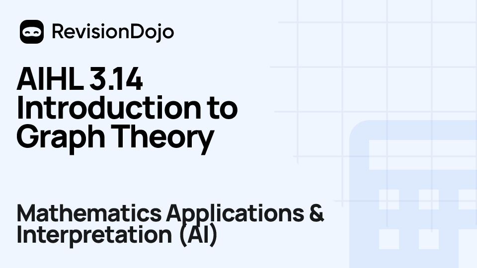 AIHL 3.14 Introduction to Graph Theory video thumbnail