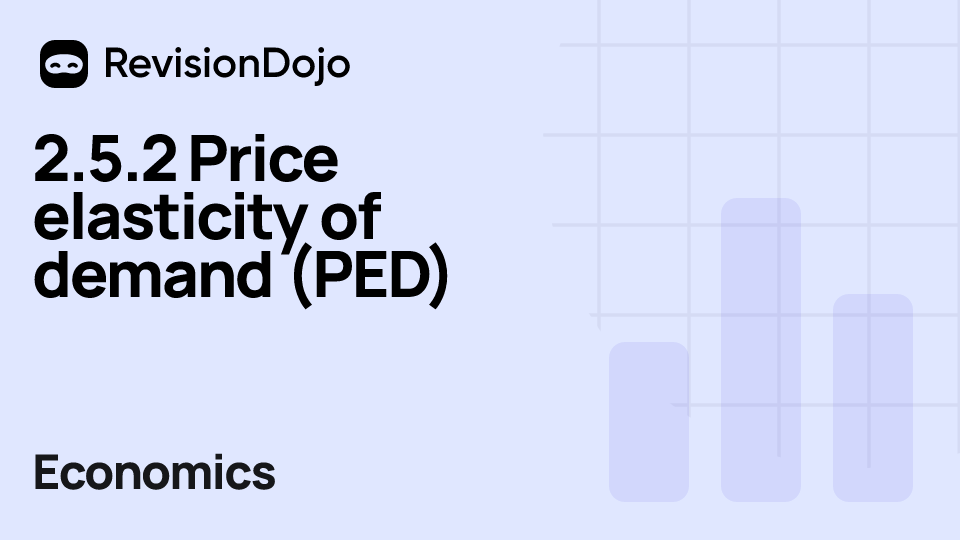 2.5.2 Price elasticity of demand (PED) video thumbnail