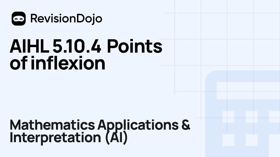 AIHL 5.10.4 Points of inflexion video thumbnail