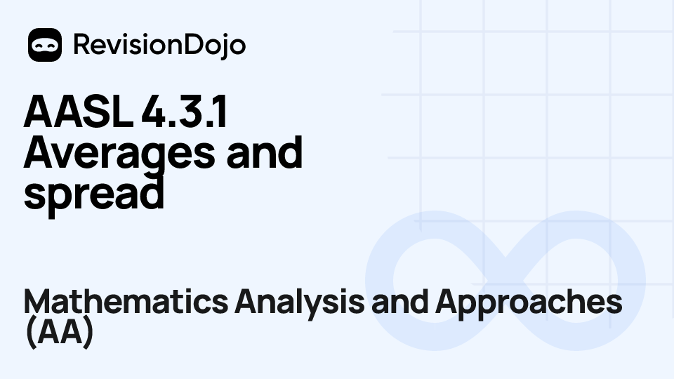 AASL 4.3.1 Averages and spread video thumbnail