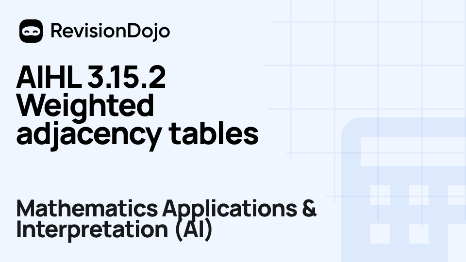 AIHL 3.15.2 Weighted adjacency tables video thumbnail