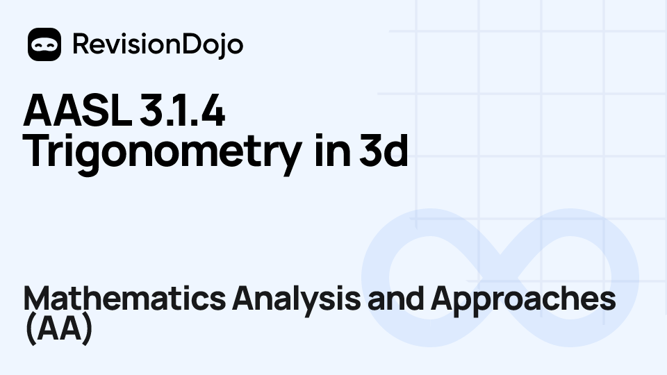 AASL 3.1.4 Trigonometry in 3d video thumbnail