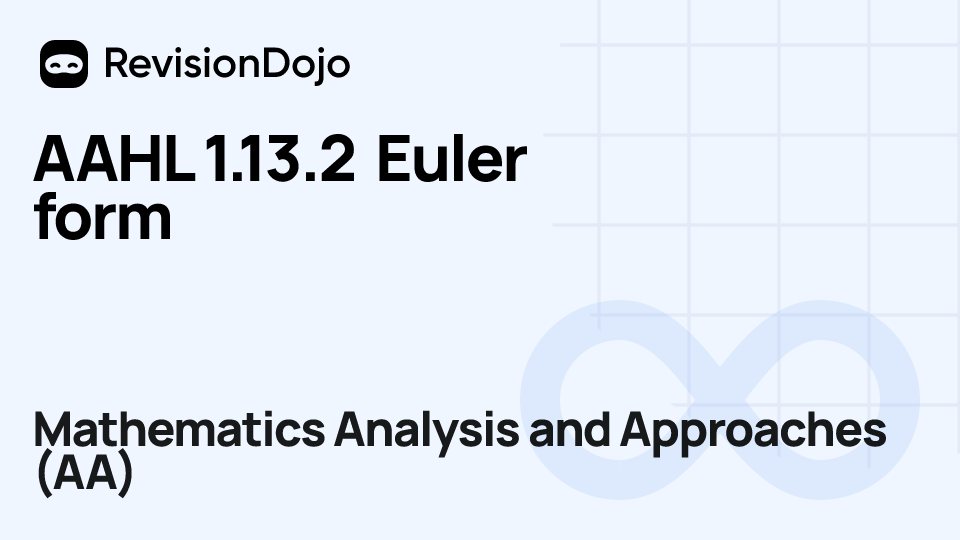 AAHL 1.13.2 Euler form video thumbnail