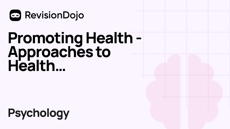 Promoting Health - Approaches to Health Promotion video thumbnail