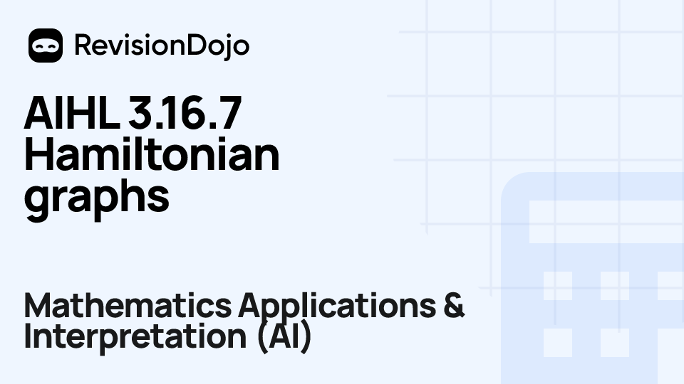 AIHL 3.16.7 Hamiltonian graphs video thumbnail