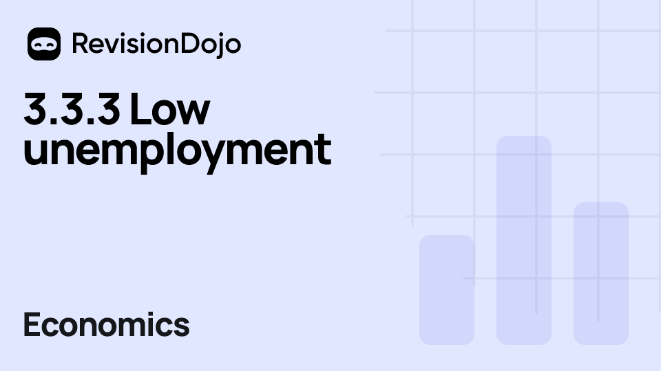 3.3.3 Low unemployment video thumbnail